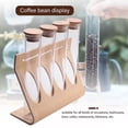 thumbnail image 5 of Wooden Coffee Beans Tea Display Rack Stand Glass Test Tube Sealed Storage Decorative Ornaments Cere Hy, 5 of 5