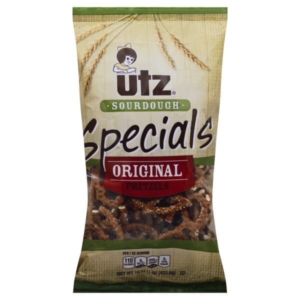 Utz Sourdough Specials Original Pretzels, 16 Oz.