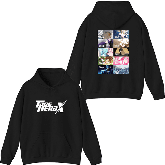 To Be HERO X Merch Ranking Hoodie Unisex Anime Series Cover Long Sleeve Pullover Graphic Top Hooded
