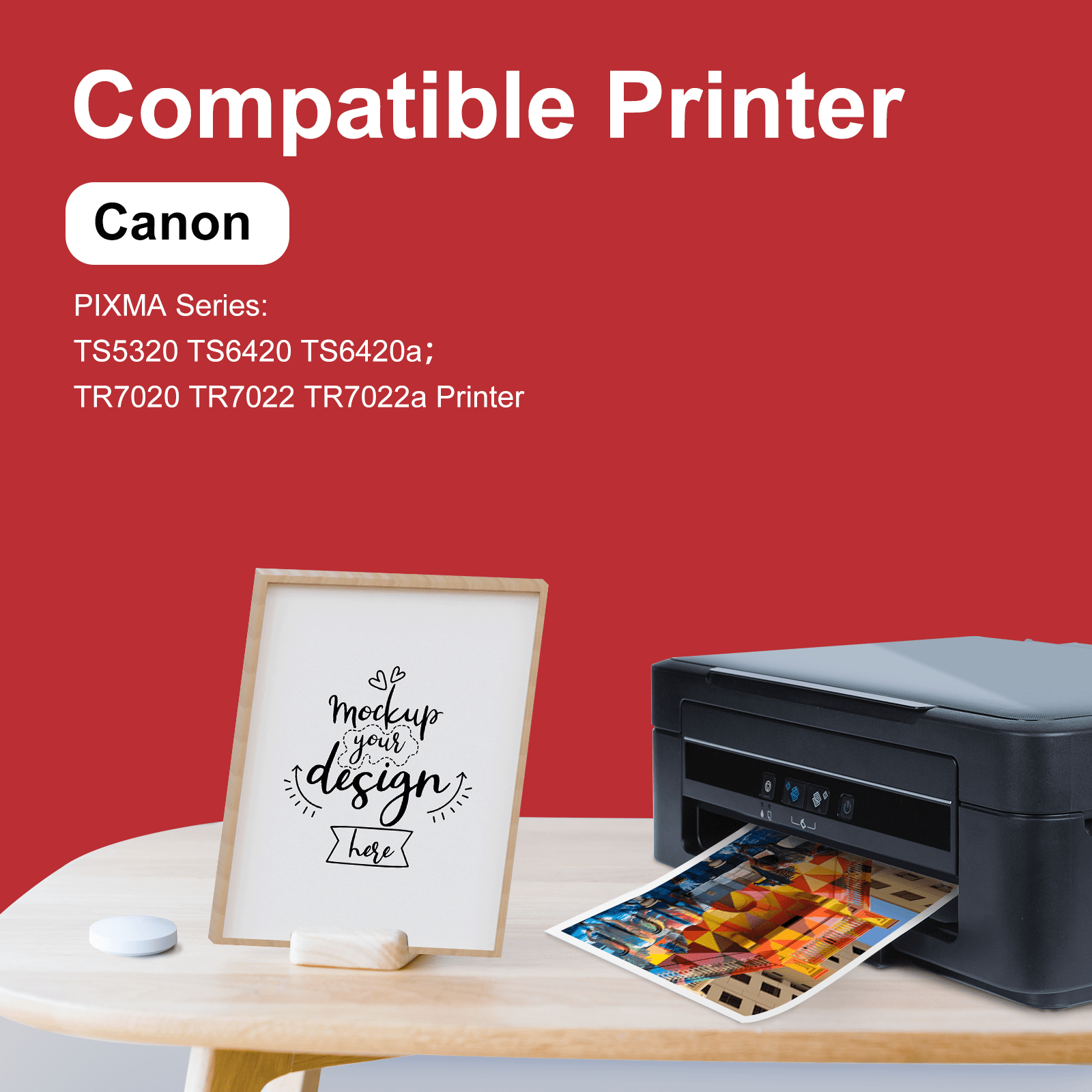 260XL Ink Cartridge Compatible for Canon 260 Ink for TS5320 TS6420 TR7020 Printer, 2 Black