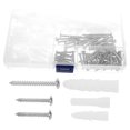 thumbnail image 4 of FESTFENDS Screws With Anchors Drywall Anchors Metal Wall Fixation 1 Set, 4 of 8