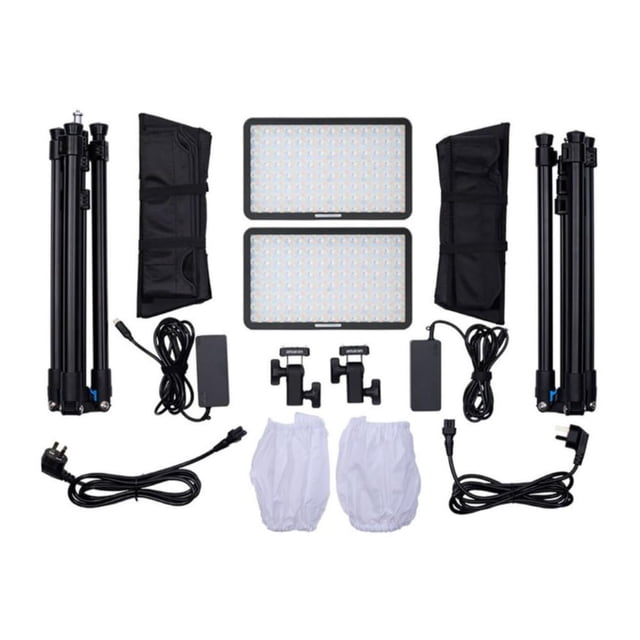 Iluminación fotográfica Amaran Pano 60c Kit de 2 luces 60W RGBWW