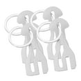thumbnail image 4 of Esquirla Key Buckle Trolley Tokens Handcart Metal Shopping Cart Tokens Trolley Tokens A, 4 of 7