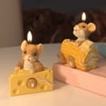 thumbnail image 2 of Mouse Cheese Silicone Molds for Epoxy Resin Making Candle Soap Home Decoration Silicone Chocolate Molds Fondant Molds, 2 of 8