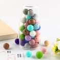 thumbnail image 5 of 50 cuentas de silicona redondas de 9/12/15 mm, espaciadoras de silicona a granel para hacer pulseras, pulseras, collares, accesorios de joyería, 5 of 5