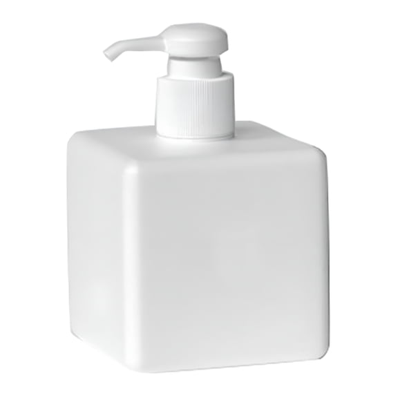 ACDANC 8.45oz/250ml Refillable Plastic Empty Lotion Soap Dispenser Liquid Container for Shampoo or Body Wash,White