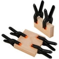 thumbnail image 4 of 10 Packs of 2 inch Professional Plastic Small Spring Clamps Heavy Duty for Crafts or Plastic Clips and Backdrop Clips Clamps for Backdrop Stand,Photography, Home Improvement and so on, 4 of 5