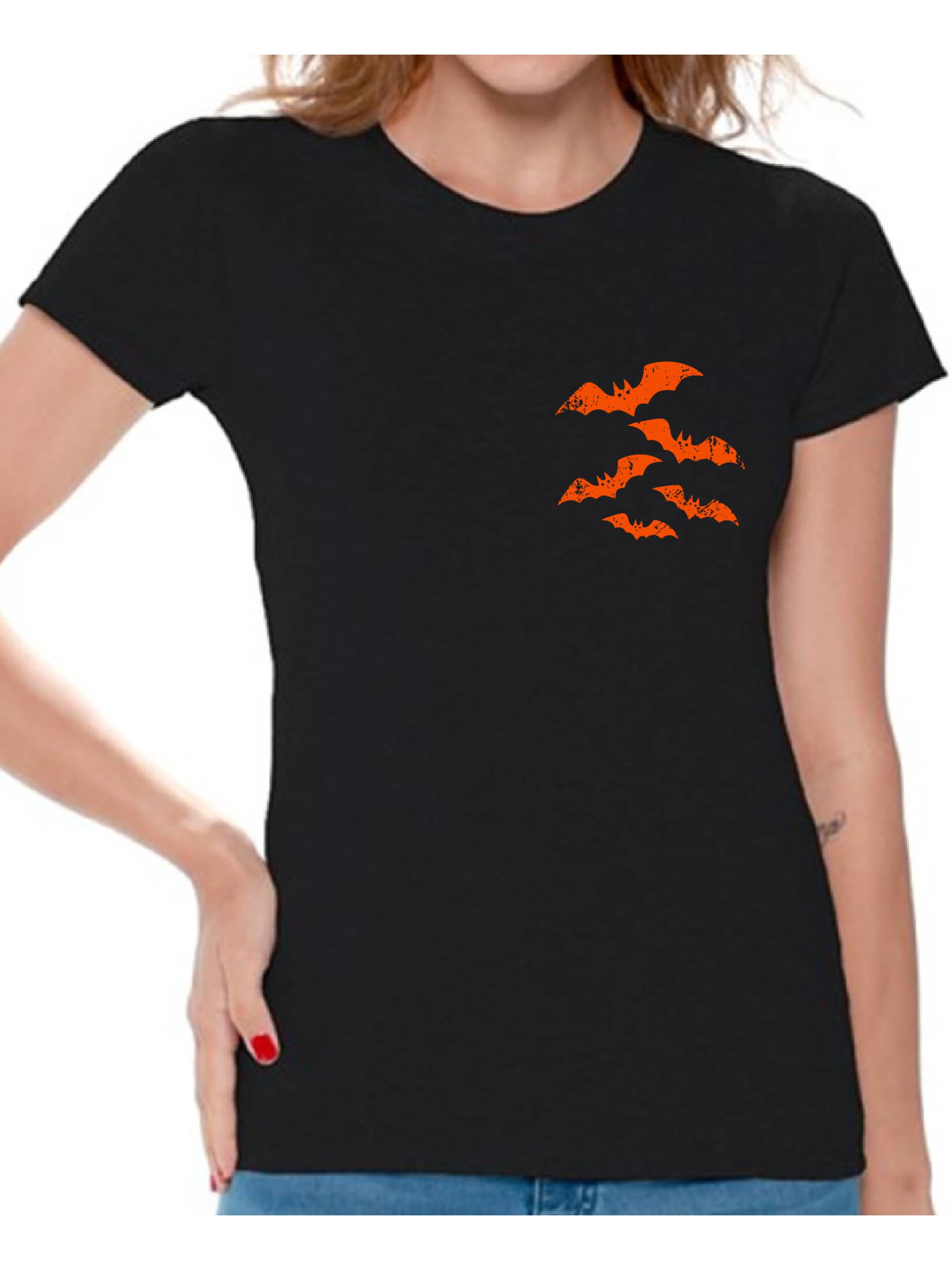 Horror Halloween Horror Custom Bleach Crew Sweatshirt Spooky Spooky Vibes Happy Halloween Bats Leopard Pumpkin