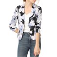 thumbnail image 2 of Allegra K Women's Open Front Floral Print Blazer, 2 of 6
