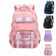 thumbnail image 2 of School Backpack for Ages 6rd 7th 10th 12th Middle Elementary School Bag High School Students Solid Color Bookbag, 2 of 3