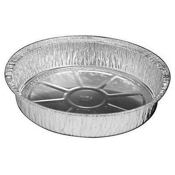 Handi-Foil of America 9" Round Aluminum Foil Take-Out Pan 500 Bulk Pack - Disposable Tin Containers (pack of 500)