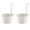 2 white, variant on hejhncii Sink Draining Hanging Basket Adjustable Kitchen Drain Strainer Filter Net