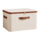 thumbnail image 1 of Caja de Almacenamiento con Cremallera de Algodón y Lino Tianshan, Caja de Almacenamiento con Cubierta para Ropa, Caja de Almacenamiento para El Hogar y El Dormitorio., 1 of 2