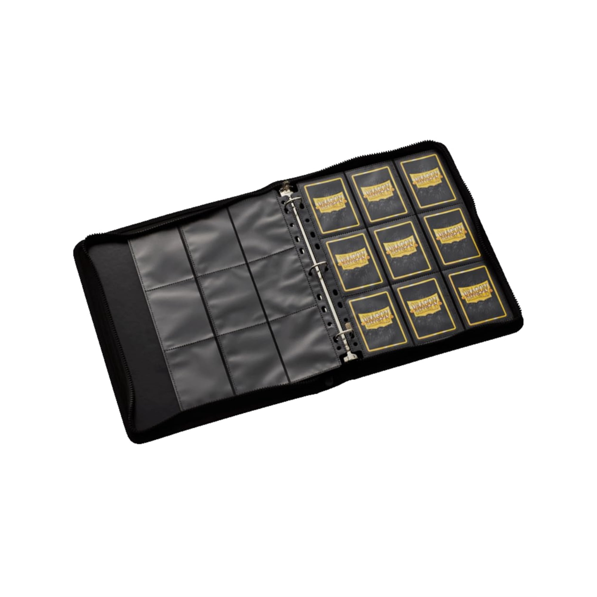 Arcane Tinmen Dragon Shield Card Binder - Card Codex Zipster Regular: Ashen White - 360CT - Card Games - Compatible with Yugioh, Magic The Gathering, Other Popular TCG, OCG & Hockey Cards