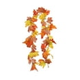 thumbnail image 1 of Clearance! Fall Decor Festival Simulation Maple Leaf Rattan Decoration Christmas Party Wall Hanging Maple Leaf Rattan, 1 of 2