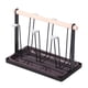 thumbnail image 3 of soporte para taza de cocina Elegante Portavasos De Hierro Portavasos 6 Ganchos Protectores Para Botellas Encimera Negro Magideal soporte para taza de cocina, 3 of 7