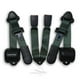 Kit de Ceinture de Sécurité de Seau Rétractable au Charbon 2 Points Standard avec Bracket & 2 Ceintures pour Jeep Wrangler & TJ 1997-2006 – image 1 sur 1