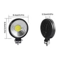 thumbnail image 4 of Mini LED Flood Light Bar 12V 24V Work Light COB Fog Lamp For Off Road Truck Boat SUV Tractor Boat Trailer, 4 of 5