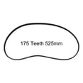 thumbnail image 1 of 160-191 Teeth 480-573mm Multiple Sizes Bread Maker Belt Kitchen Replace Repair 175T, 1 of 9