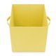 thumbnail image 4 of Set de 6 Cubos de Almacenamiento Plegables de Tela Amarillos Casafield, 4 of 7
