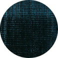 thumbnail image 1 of Ahgly Company Indoor Round Abstract Turquoise Blue Modern Area Rugs, 8' Round, 1 of 4
