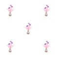 thumbnail image 2 of Ounissouiy Night Light Flower Sensor Control Decor Bedside Lamp Kids Home LED 0.5W Glow Wall Socket 220V Bedroom Type2 NO2, 2 of 6