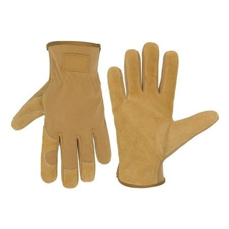 

Ana Work Gloves Cowhide Leather Men Working Welding Safety Protective Garden Sports