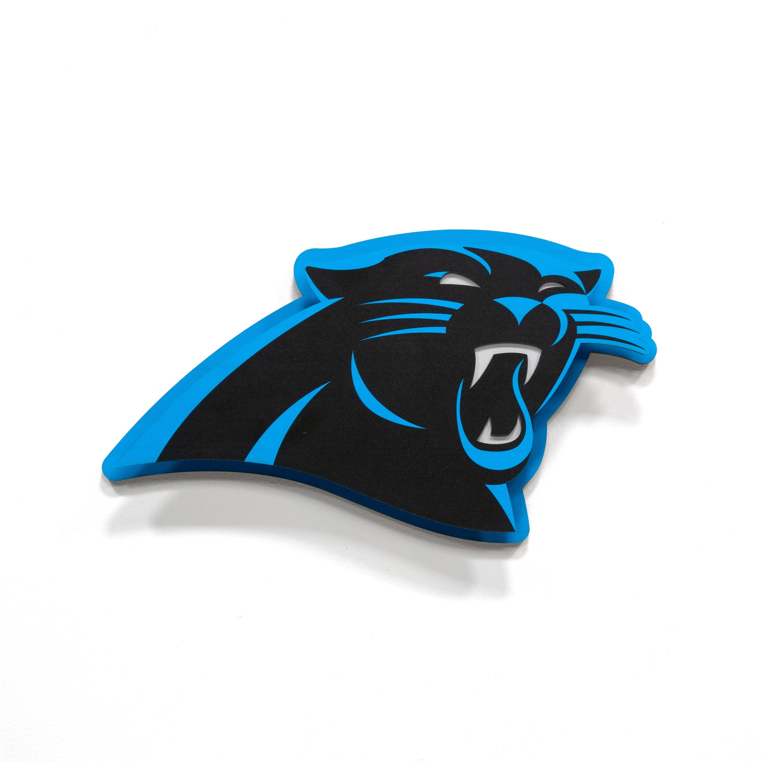 YouTheFan NFL Carolina Panthers 3DX Die Cut Wall Art