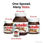 Nutella Hazelnut Spread with Cocoa, Creamy Hazelnut Spread, Breakfast Favorite, 33.5 oz Jar