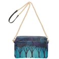 thumbnail image 2 of FORMRS Women Crossbody Purse with Chain Strap Vegan Leather Shoulder Handbag, Purple Moonlight Forest, 2 of 7
