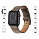 thumbnail image 4 of Compatible con Apple Watch Band 38-40 mm / 42-44 mm, correa de repuesto de cuero genuino compatible con Apple Watch Series 5/ 4/3 /2 /1 MFZFUKR 2033272-3, 4 of 9