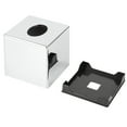 thumbnail image 3 of Tissue Box Paper Holder Electroplating Toilet Paper Box Tissue Dispenser Box For Kitchen Bedroom, 3 of 8