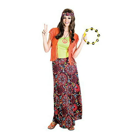 Summer Love Hippie Adult Costume (Best Magic And Costume)