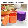 thumbnail image 4 of 2PCS Dips Containers Fits Most Bento Lunch Box to Go, Leakproof Salad Dressing Container mk6269, 4 of 6