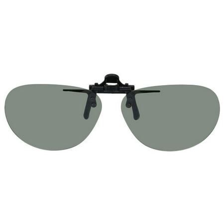 oval sunglasses clip polarized clips shade control 39mm 54mm lenses flip plastic grey