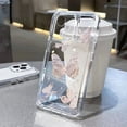 thumbnail image 4 of Funda de teléfono transparente y suave para iPhone 11, funda iPhone 13 14 Pro 12 15 Pro Max XR XS X 8 7 14 15 Plus SE 2020, funda de flores a prueba de golpes, 4 of 4