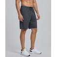thumbnail image 3 of Real Essentials Men’s 5 Pack: 9" Dry-Fit Shorts – Athletic Gym, Workout, Basketball, Running, Casual Lounge Active Pockets, 3 of 6