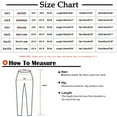 thumbnail image 3 of Women's Pants Casual Solid Drawstring Loose Elastic Waist Comfy Straight Pants Beach Pant Trousers with Pockets, 3 of 5