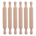 thumbnail image 1 of MasteelfCA 6Pcs Baking Rolling Poles Mini Baking Rolling Sticks Children Play House Model, 1 of 7