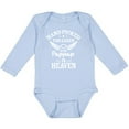 thumbnail image 3 of Inktastic Handpicked for Earth by My Pappap in Heaven with Angel Wings Boys or Girls Long Sleeve Baby Bodysuit, 3 of 5