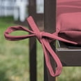 thumbnail image 4 of Mainstays 15.5" x 17" Grapefruit Texture Rectangle Outdoor Seat Pad (2 Pack), 4 of 8
