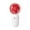 Red, variant on IFNWSV Cooling Fan Quiet Fan Usb Air Conditioner Fan Vertical Blowing Mini Desktop Fan Rechargeable Brushless for Travel Office