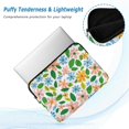 thumbnail image 2 of FORMRS 13"-13.3" Laptop Sleeve Protective Case Soft Carrying Quilted Computer Bag Cover, Retro Blue Floral, 2 of 7
