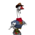 thumbnail image 6 of Porch Goose Statue, 14" Tall Big Animal Cowboy Goose Figurine for Patio, Balcony, Front Door Decor, Outdoor Lawn Garden Decoration, Gift for Family Friends, 6 of 7