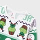 thumbnail image 4 of Conjuntos de pijamas navideños a juego con mangas raglán y estampado de elfo en forma de taza, 4 of 5