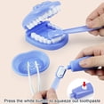 thumbnail image 5 of B Pretend Play Dentist Set For Kids 9 Piece Teeth Check Model Role Play Educational Toy Doctor Kit With Tools For Learning Imagination Activity, 5 of 5