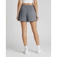 thumbnail image 6 of Real Essentials 3 Pack: Womens Ultra-Soft Athletic Lounge Casual Sweat Shorts with Pockets (Available in Plus Size), 6 of 6