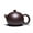 A, variant on Chinese Zisha Tea Set Collection Gifts Handmade Xishi Tea Pot Ball Hole Filter Kettle 200ml Yixing Purple Clay Teapot