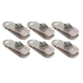 thumbnail image 3 of Haofy 6x Tarp Clips Clamps Heavy Duty Lock Grip Tent Fasteners Clips For Awning Canopy, 3 of 8