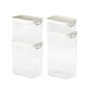 thumbnail image 3 of Sealed Storage Tank For Cereals Large Storage Box Kitchen Food Storage Dry Fruit Tea Sealed Tank 4pcs, 3 of 9